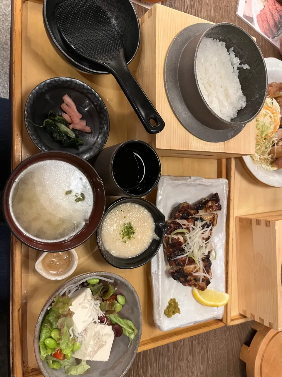 イオンモール内にある滋賀の釜炊きごはん屋にて🍚|モモ&ハーブmama🐰🐹🐢🐠❤️さん