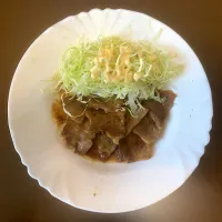 豚肉バラ焼肉|ばーさんさん