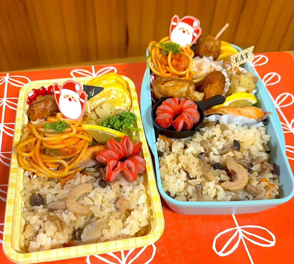 味付けご飯弁当🎅|honamiさん