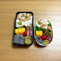 鮭の混ぜご飯弁当|sachi ＊さん