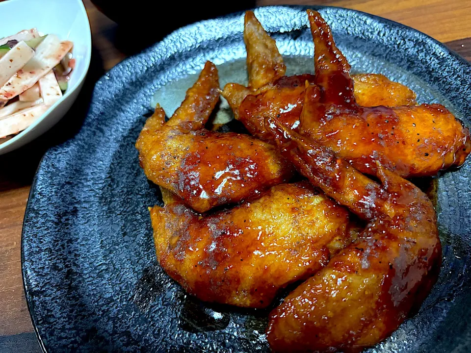 手羽先の甘辛煮|mikanさん