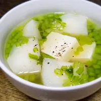 パパ作👨冷凍かぶと豆腐のスープ|ぱんだのままんさん