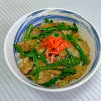 ニラトン丼|まさとさん