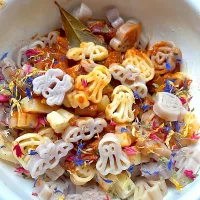 SUPER HALLOWEEN PASTA and Swiss Flowers|LNAさん