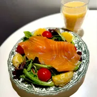 Atlantic salmon fish salad|Zhen Zhenさん