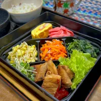 サムギョプサル風？今日の朝弁当🍱|くまちゃんさん