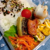 にんじんしりしりーサバ弁当|yayoi.Kさん