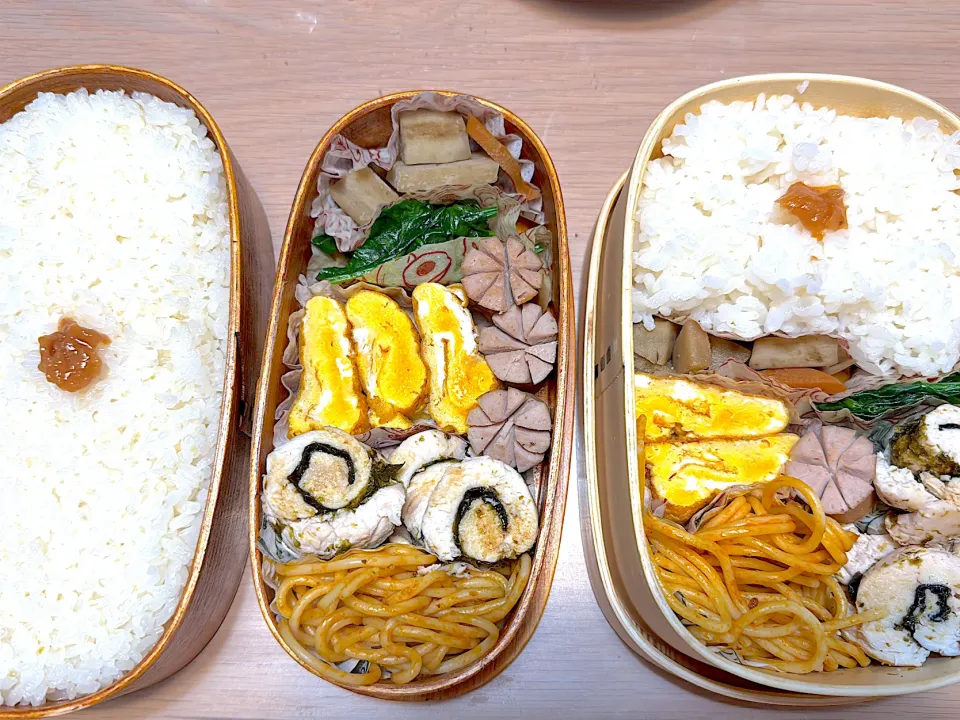 ささみロール弁当🍱|ふみふみさん