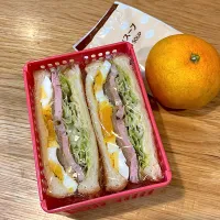 サンドイッチ弁当|mrckm.mamさん