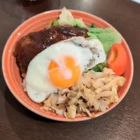 ロコモコ丼弁当🍱|Rieさん