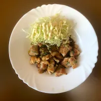 チキン塩だれ焼き|ばーさんさん