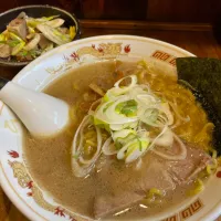 醤油ラーメン🍜とネギチャーシュー丼🍚