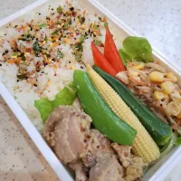 ハニーマスタードチキン弁当|Akikoさん