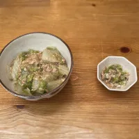 白菜とツナのあんかけうどん|fukaさん