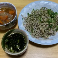 ニラ蕎麦|料理好きなじいさまさん