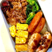 男子高校生弁当|ぽててとさん