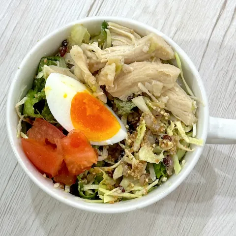 「キヌアと雑穀のみそチーズ風味」を使ってみたSnapdishの料理・レシピ写真:サラダ〜🥗