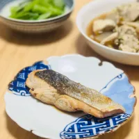 冷めても美味しい！秋鮭の塩糀焼き♪|かりんとうのヒゲさん