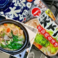 天下一品の鍋つゆを使って。途中麺を入れたら水分取られ天一らしいドロドロスープになりました。|Takeshi  Nagakiさん