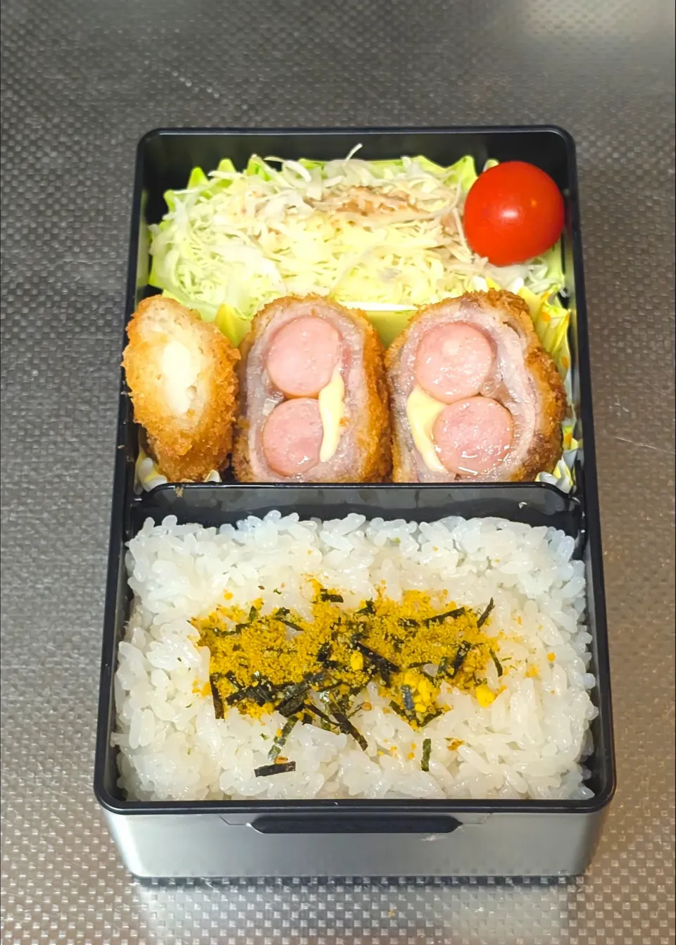 シャウエッセンチーズフライ&イカフライ弁当|黒川克博さん