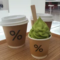 Try Matcha soft cream 😋 nice|🌷lynnlicious🌷さん