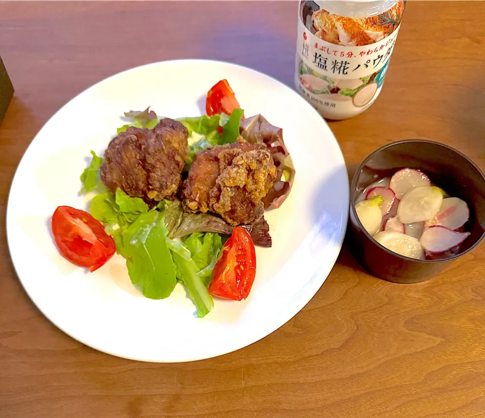 ラディッシュ塩糀漬けとドレッシング|afさん