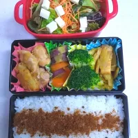 🍀2024/1206(金)チキンソテー弁当|ともちんさん