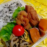 切り干し大根イリチー唐揚げ弁当| yayoi.Kさん