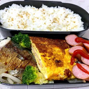 Snapdishの人気料理写真:単身赴任弁当134