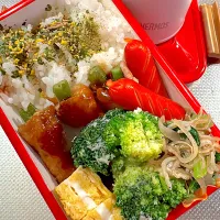 豚バラのインゲン巻き弁当|ぽんさん