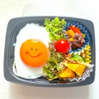 ロコモコ丼弁当|みもざさん