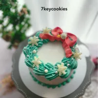 クリスマスリースケーキ|7keycookiesさん