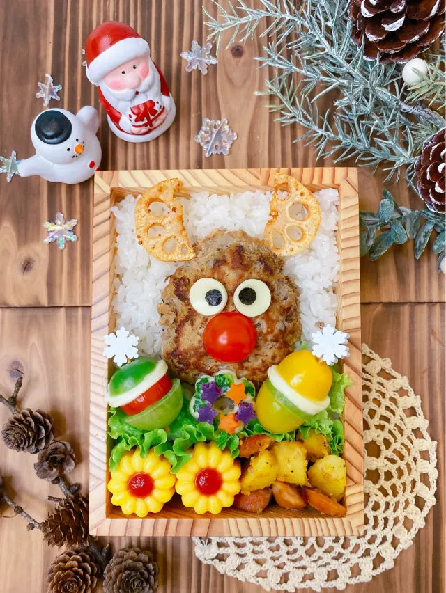 Snapdishの料理・レシピ写真:｜お弁当で楽しむアドベントクリスマス『２週目♪』