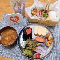 『おにぎり🍙朝ごはん　ワンプレート』|seri-chanさん