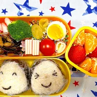 小1の息子のお弁当🍙2024.12.07