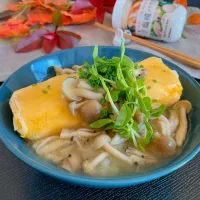 とりあえず塩糀パウダー☆卵焼きno餡掛け丼