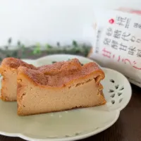 しっとり♪甘こうじ入りきな粉ホワイトチョコケーキ♡| ちょこさん