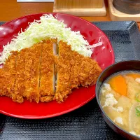 ロースカツ定食（120gロース、ご飯・とん汁（小）付）|haradataさん