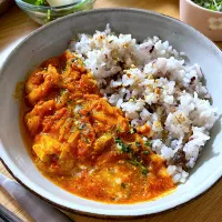 トマトチキンカレー|ともさん