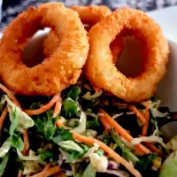 salad and squid ring|ジェンルグクッキングさん