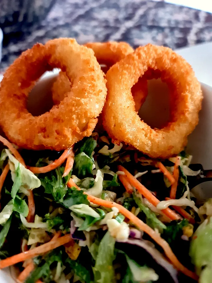 salad and squid ring|ジェンルグクッキングさん