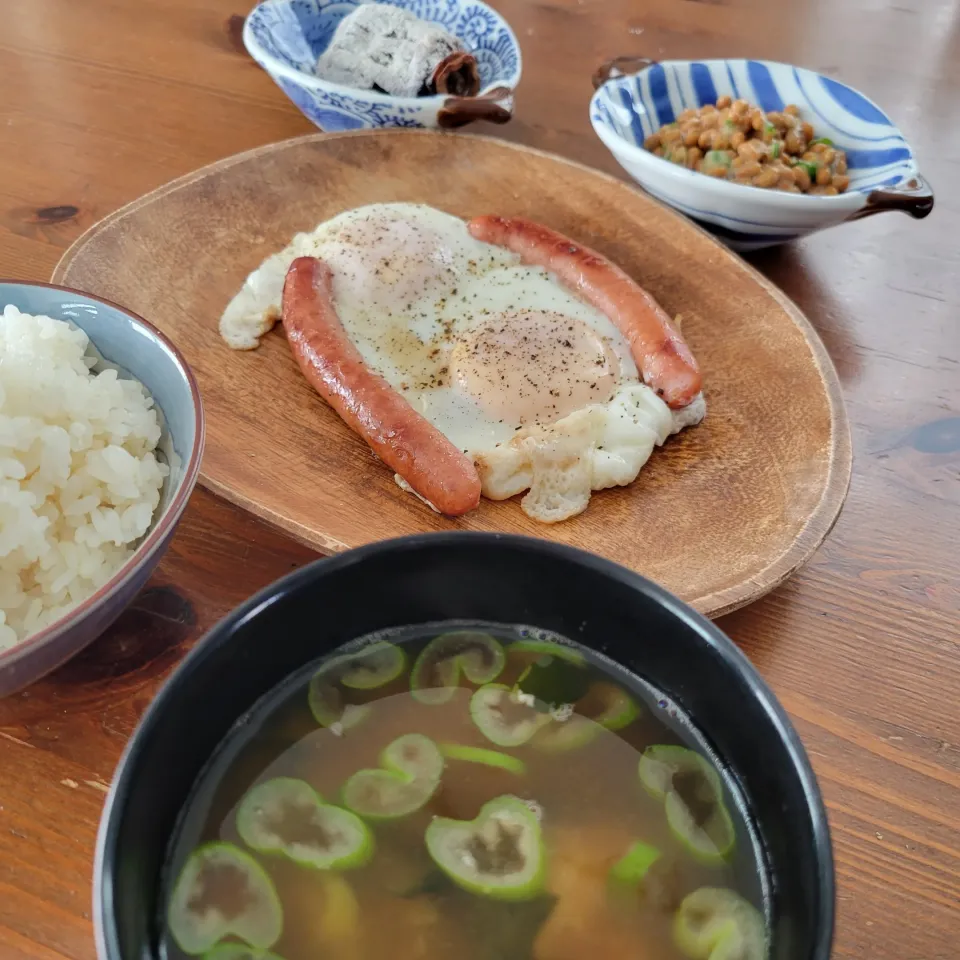 目玉焼きごはん|あんさん