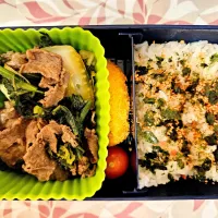 すき焼き❤️旦那さんお弁当❤️|かおるcitronさん