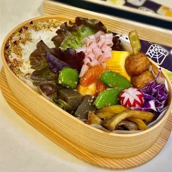 Snapdishの人気料理写真:今日のお弁当᥀֭֜❄۫˖