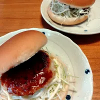 週末ランチ：グラコロが食べたかったので、クリームコロッケバーガー|pigmegさん