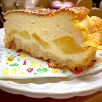 りんごのチーズケーキ| 真珠きょうだいママさん