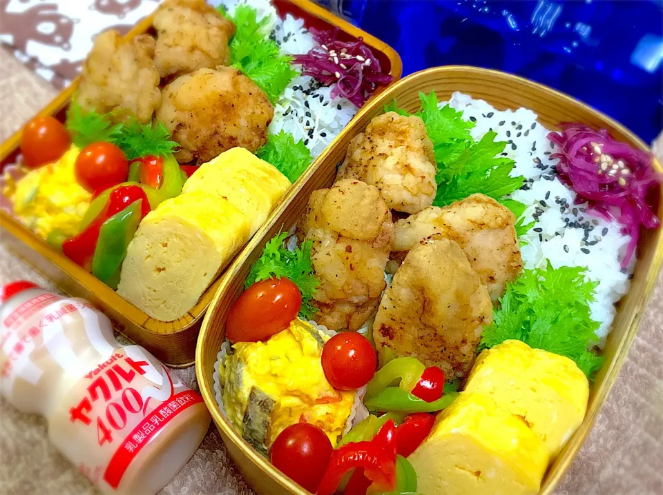 今日の夫婦弁⁽⁽ ◟(灬 ˊωˋ 灬)◞ ⁾⁾💕|桃実さん