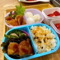 鶏の照り焼き弁当|しばざきまりさん