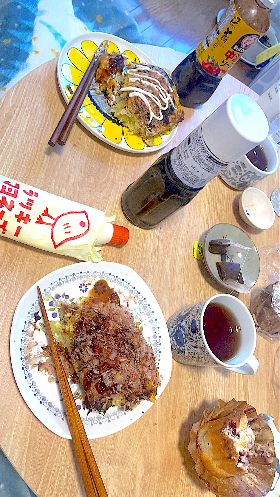 朝からトンペイ焼き|ぽんぽこまめだ。さん