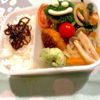 2024.12.9  ＊今日の夜勤弁当＊ほうれん草とベーコンのソテー🎶|rinrin*mama*さん